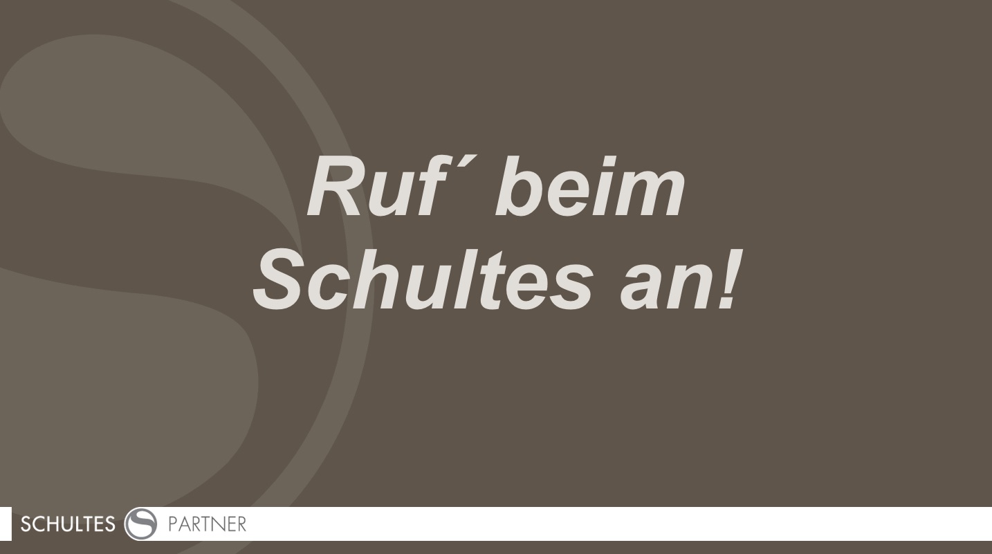 Ruf Beim Schultes An Schultes Partner 